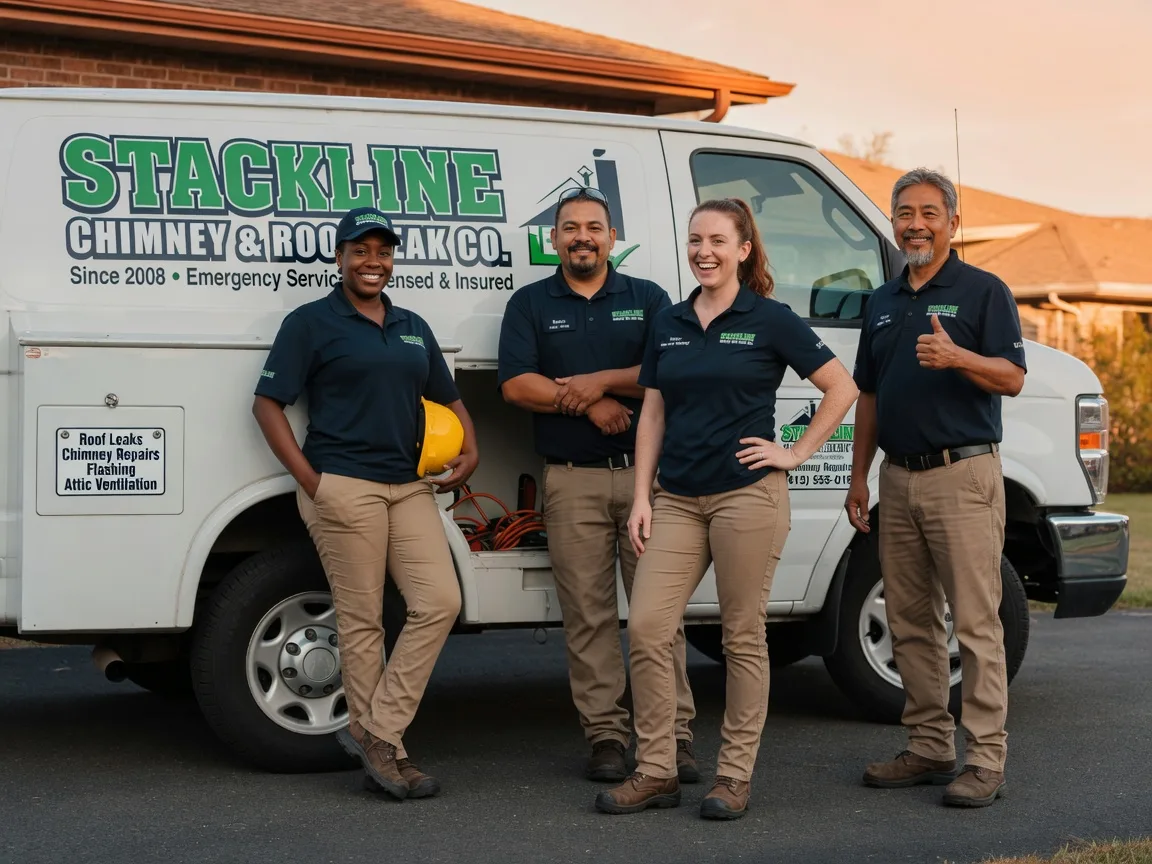 Chimney flashing repair company in Ryder, ND